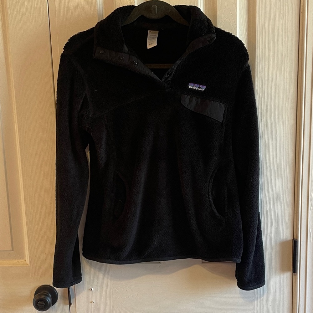 Patagonia Black Fleece Pullover Jacket